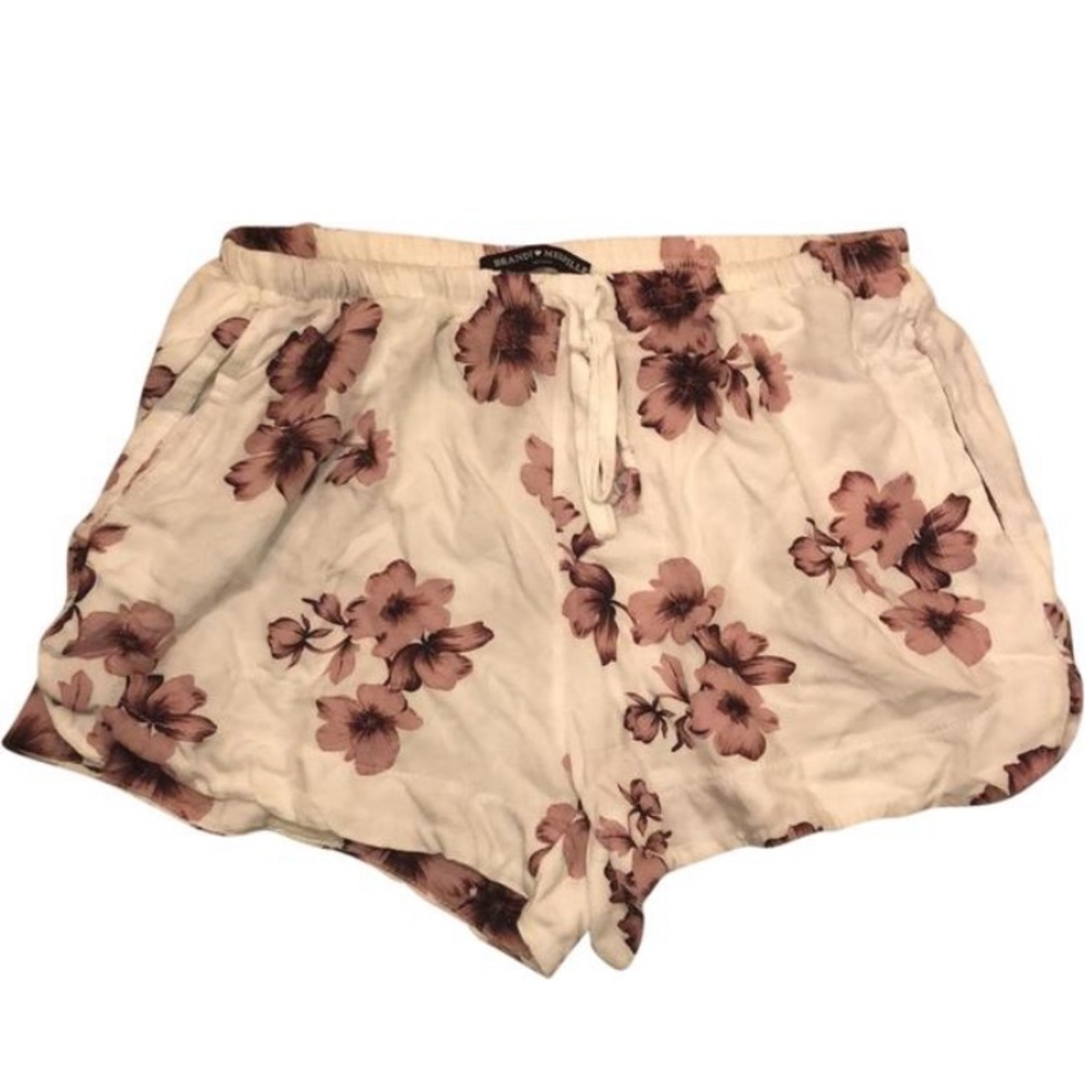Brandy Melville Floral Shorts